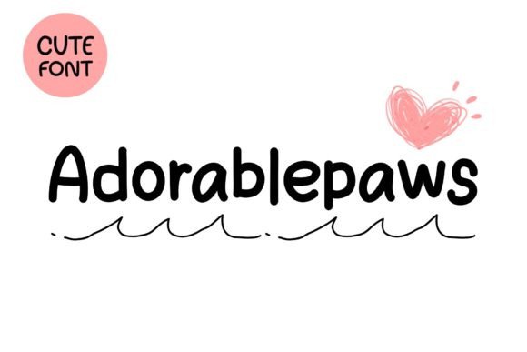 Adorablepaws Font: A Typography Upgrade for Your Brand