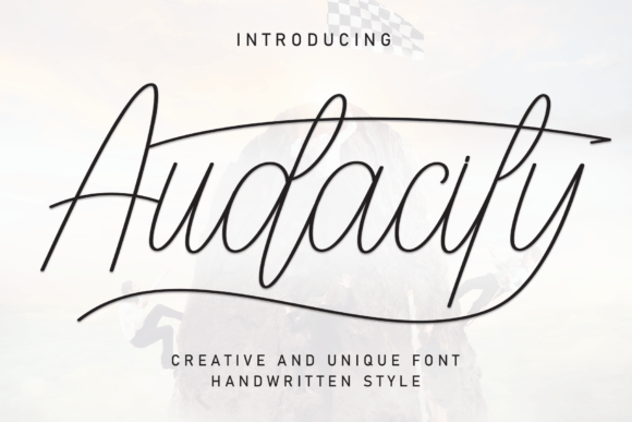 Audacity: A Signature Font for Editorial Personality