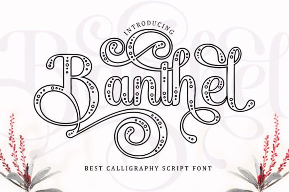 Banthel Outline: A Script Font for Editorial Elegance