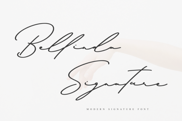 Bellinda Signature: A Premium Script Font for Editorial Elegance