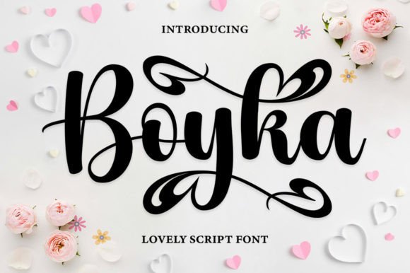 Boyka: The Crafters Font for Handmade Charm