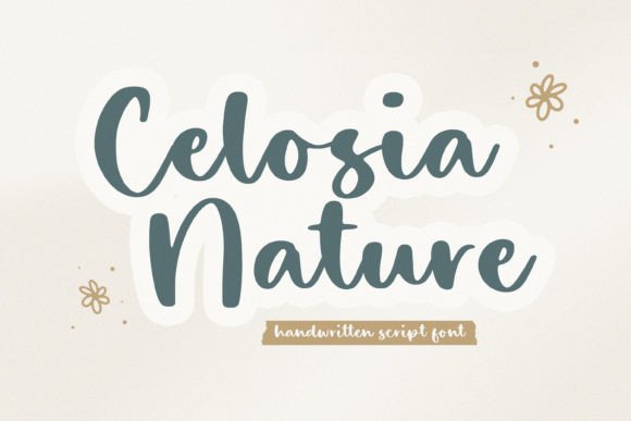 Celosia Nature: A Font for Building a Beautiful Brand