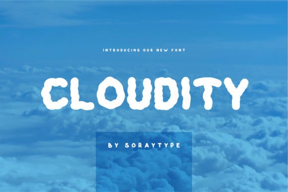 Cloudity: An Airy Font for Whimsical Branding