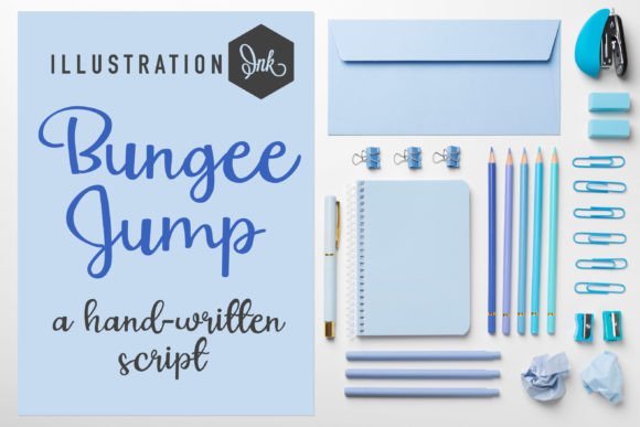Discovering Bungee Jump: A Casual Cursive for Modern Branding