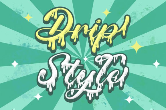 Drip Style Font: Elevating Visuals in Marketing and Social Media