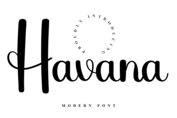 Havana Font: A Designer's Dream for Digital Branding