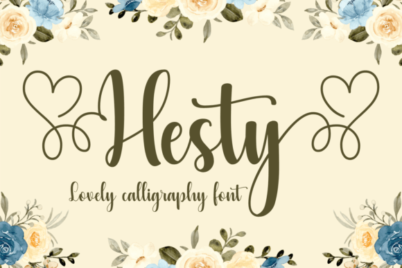 Hesty: A Script Font with Warm, Handwritten Confidence