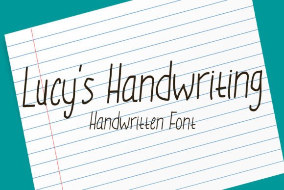 Lucy s Handwriting: A Digital Designer s Typeface for Authenticity