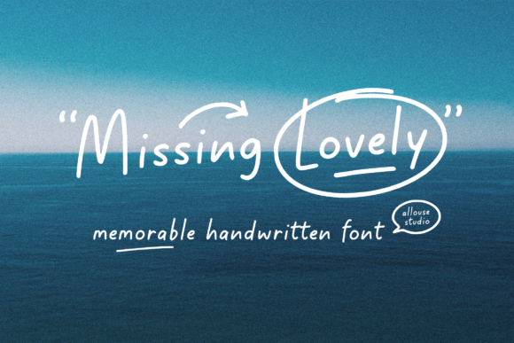 Missing Lovely: A Font That Makes Your Small Business Look Beautifully Consistent