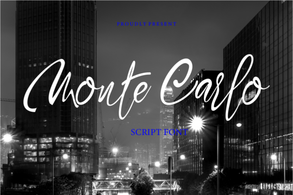 Monte Carlo: An Elegant Handwritten Font for Creative Branding