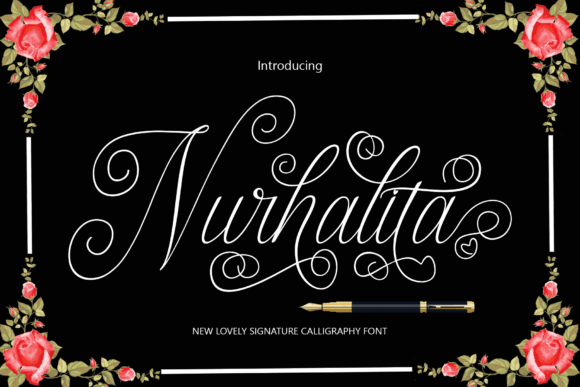 Nurhalita: The Artisanal Script Font for Handmade Branding