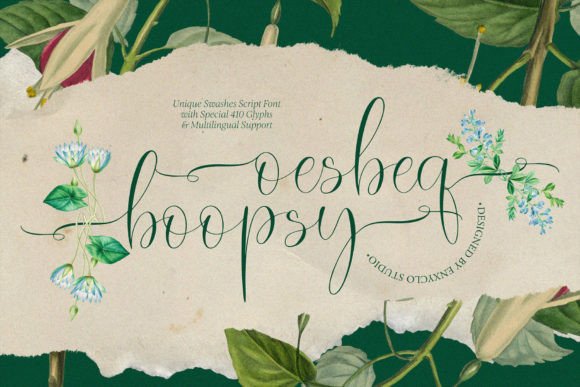 Oesbeq Boopsy Font: A Perfect Addition for a Polished Brand