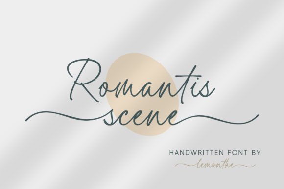 Romantis Scene: A Font That Gives Your Brand a Beautiful Voice
