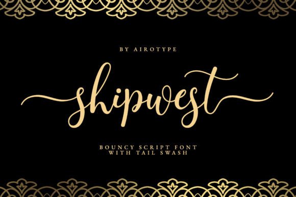 Shipwest: A Bouncy Script Font for Editorial Personality
