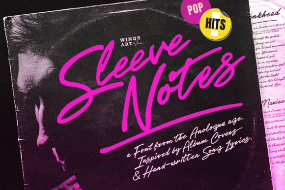 Sleeve Notes: A Font for Editorial Storytelling