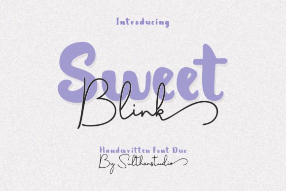 Sweet Blink Duo: A Friendly Font for Editorial Charm