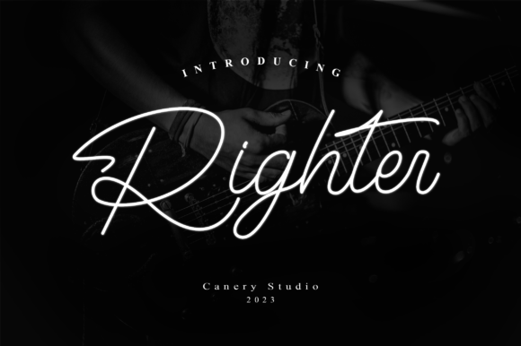 The Righter Font: A Signature Style for Modern Branding