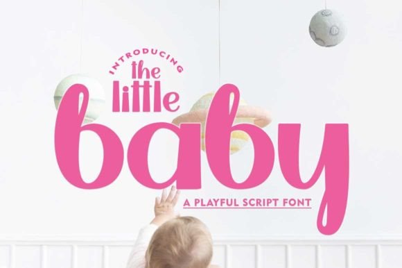 Using The Little Baby Font to Create Distinct Campaign Visuals
